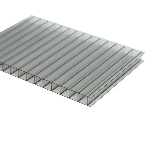Stegplatten für die Verglasung des Aluminium Gewächshauses